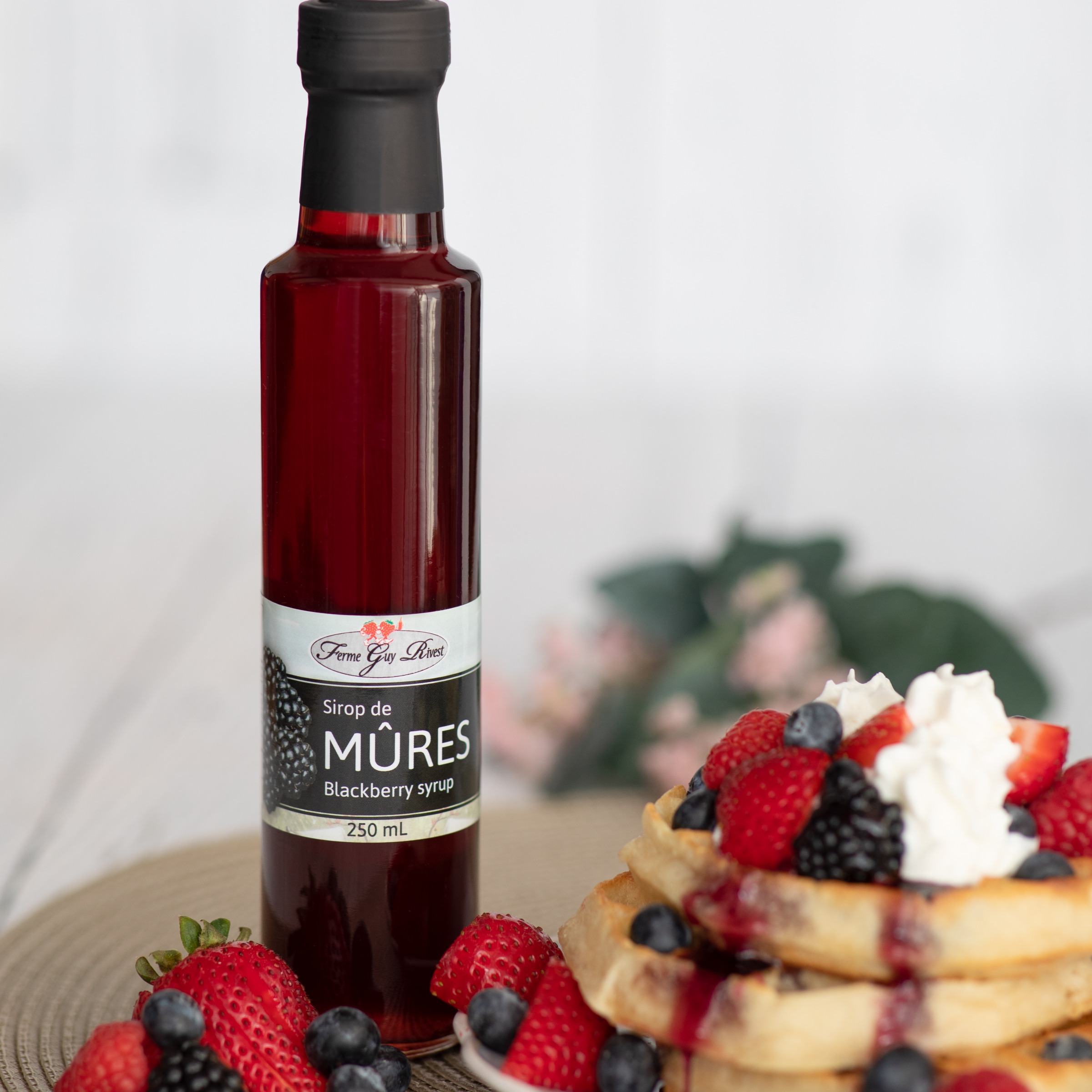 Sirop de mûres - Blackberry syrup