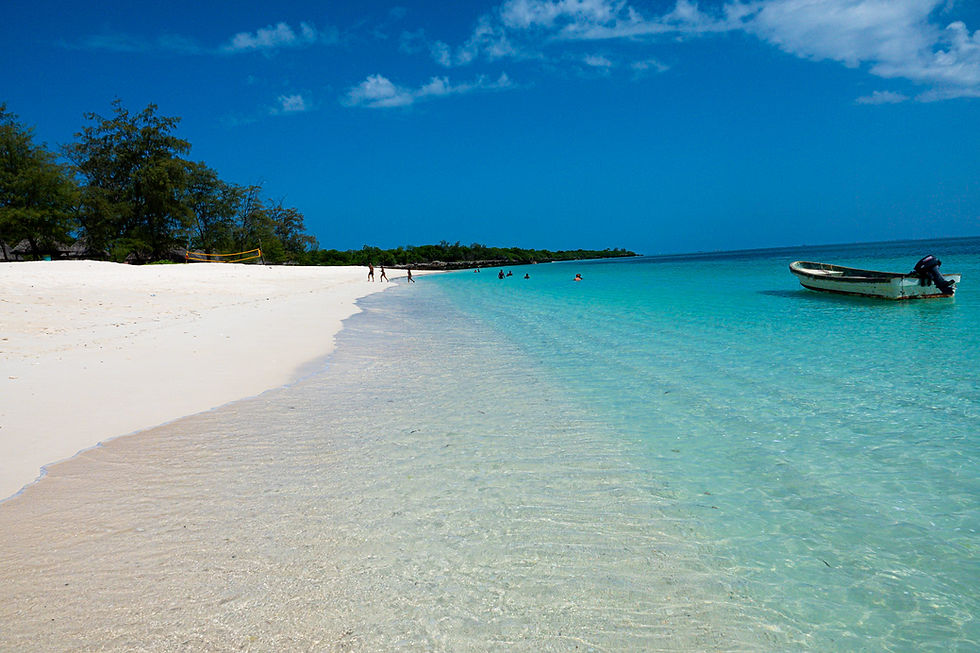 Mbudya Island - bare lekkert!