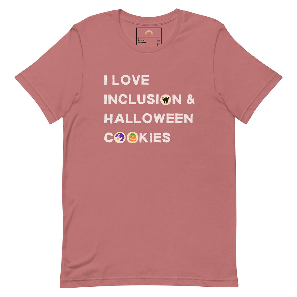 Thumbnail: I love inclusion and Halloween cookies