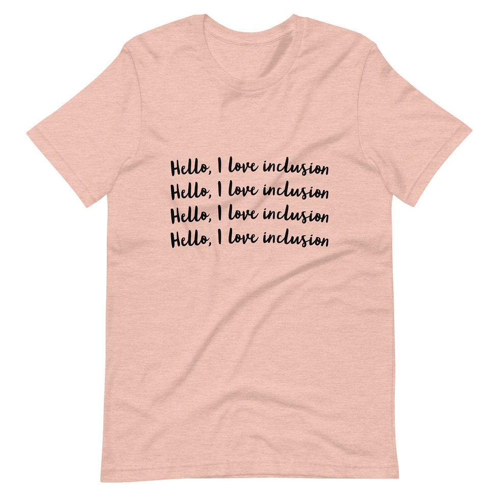 Thumbnail: Hello, I love inclusion