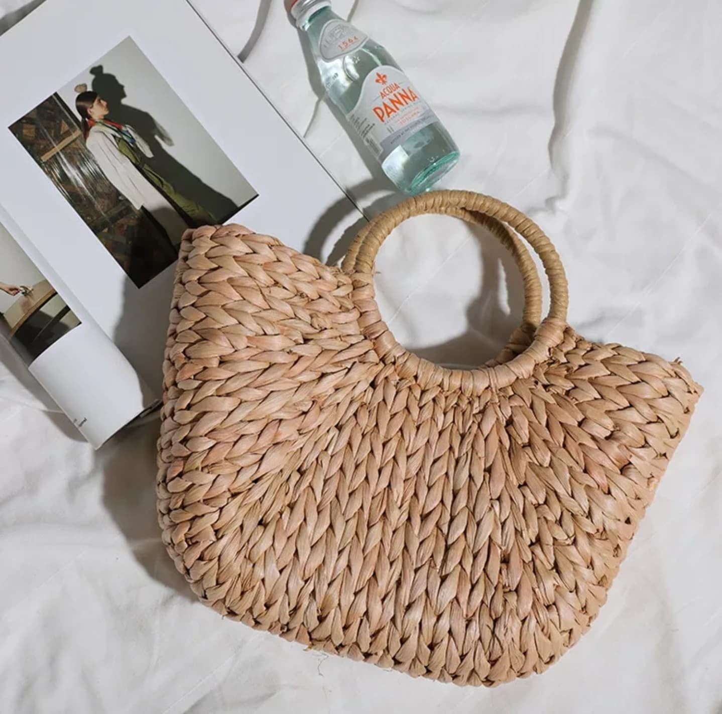Geantă plajă handmade (mare)