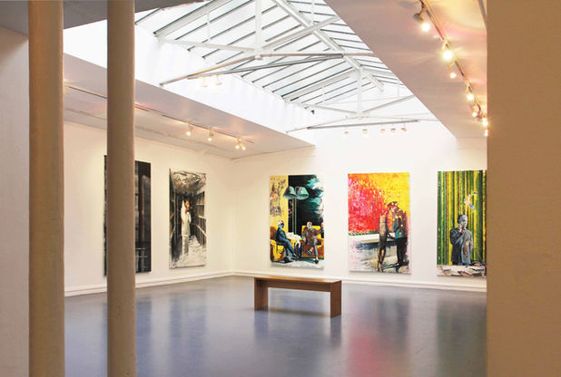 Image d'exposition "Mythe, Histoire et Prophétie" de LU Hang