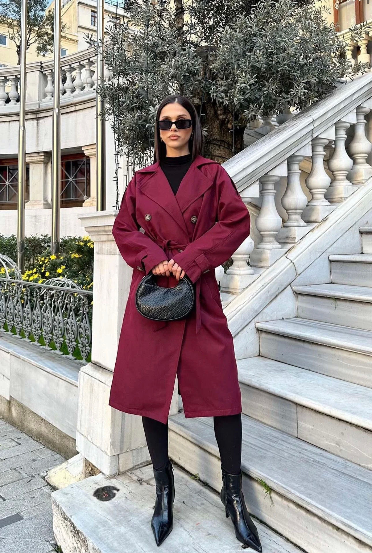 Vishnje Trenchcoat Pallto