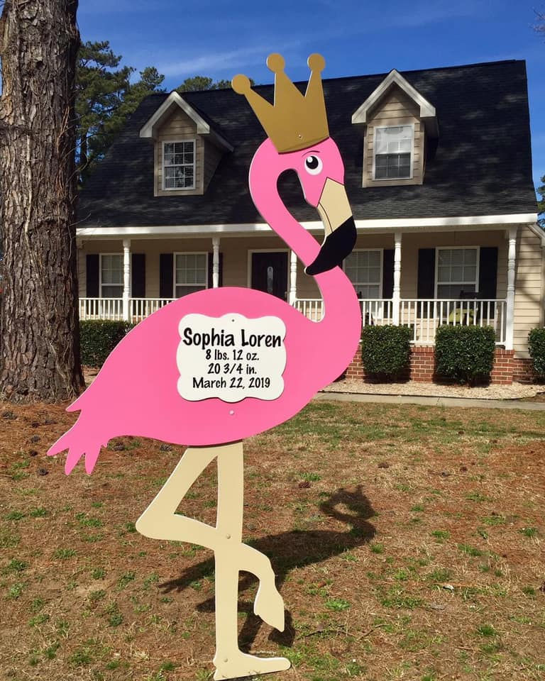New Baby Yard Sign Rental Bryan, TX