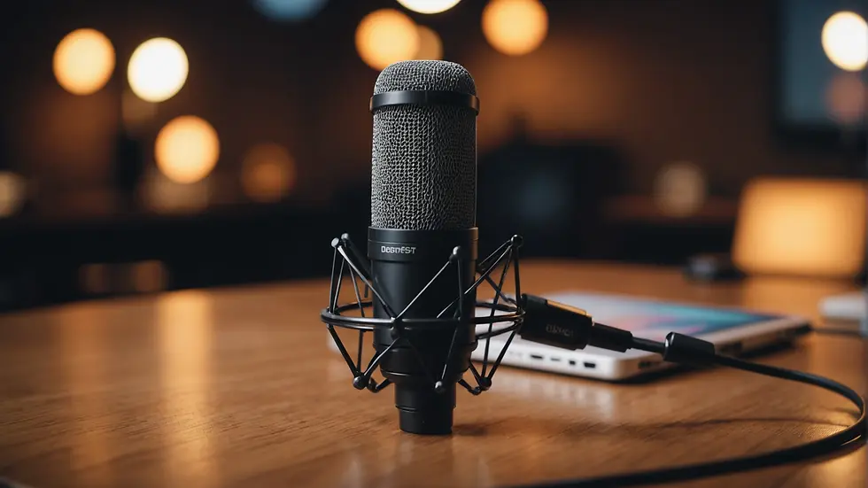 Podcast and Music Icon Combination