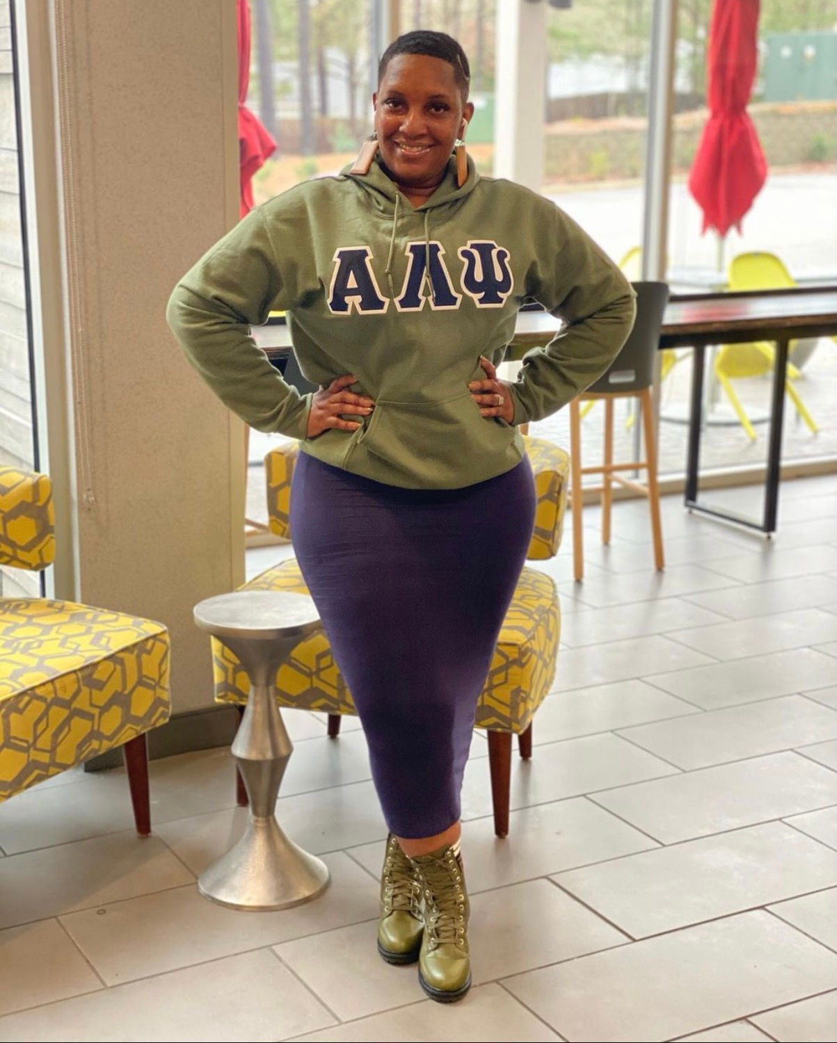 Military Green Hoodie