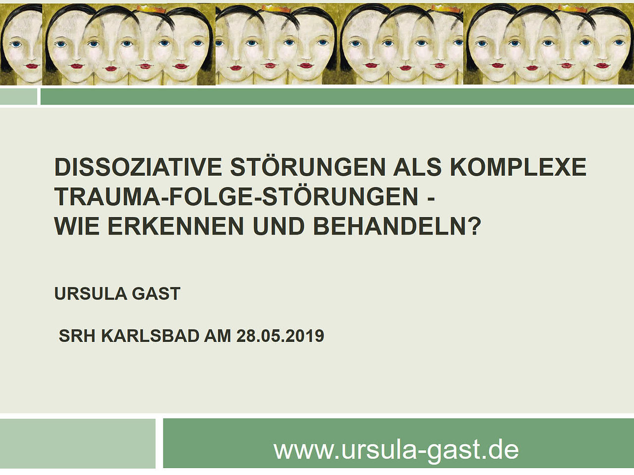 Vortrag von Fr. Dr. Ursula Gast