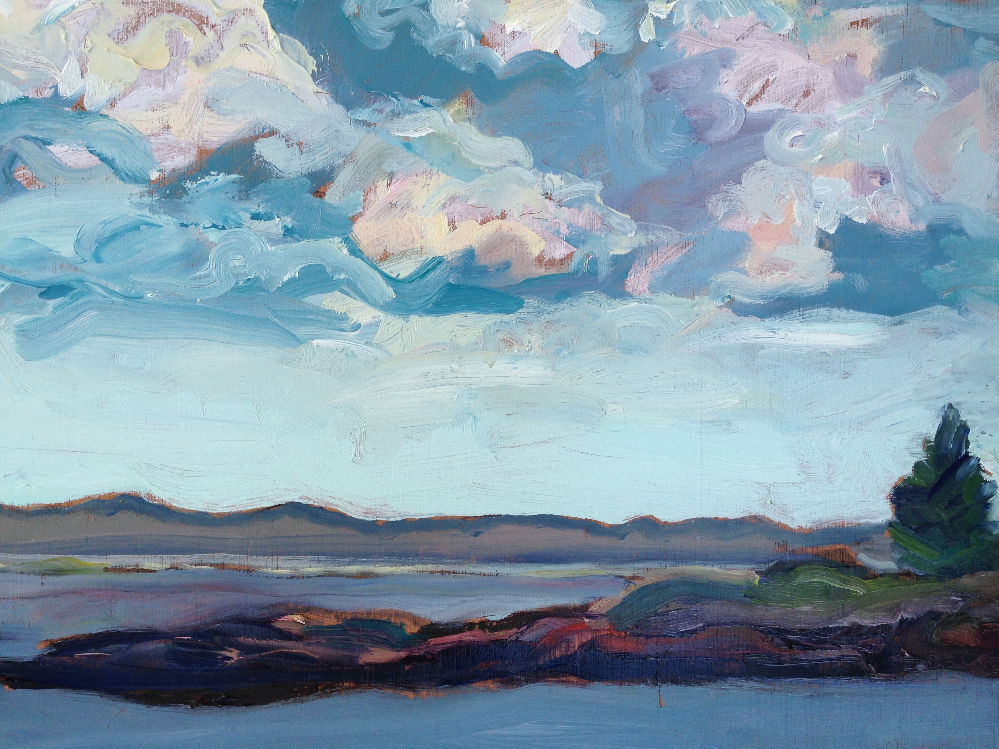 Storm Moving, Harpswell, 2017