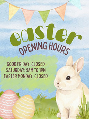 Easter Opening Hours