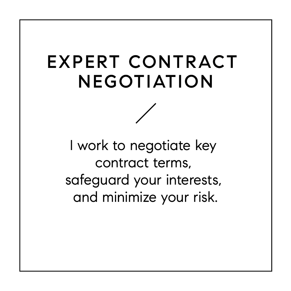 Expert Contract Negotiation