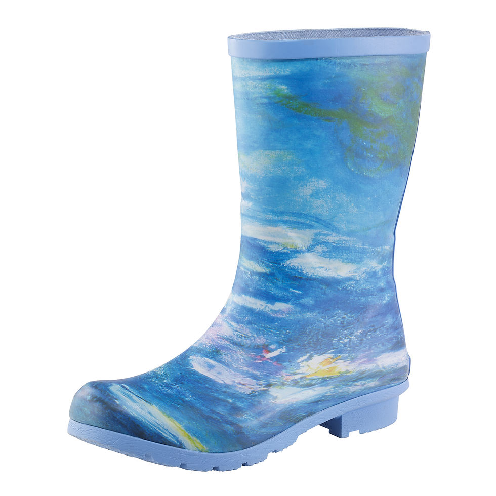 Thumbnail: Monet Waterlilies Mid-Calf Boot