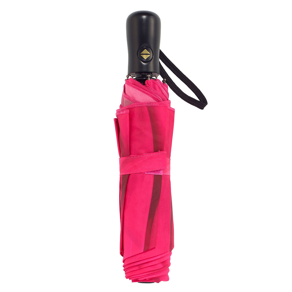 Thumbnail: Pink Daisy Folding Umbrella
