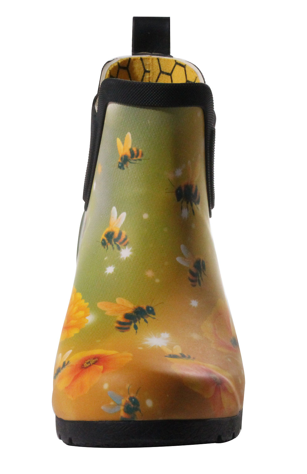 Thumbnail: Bee Floral Chelsea Rain Boot