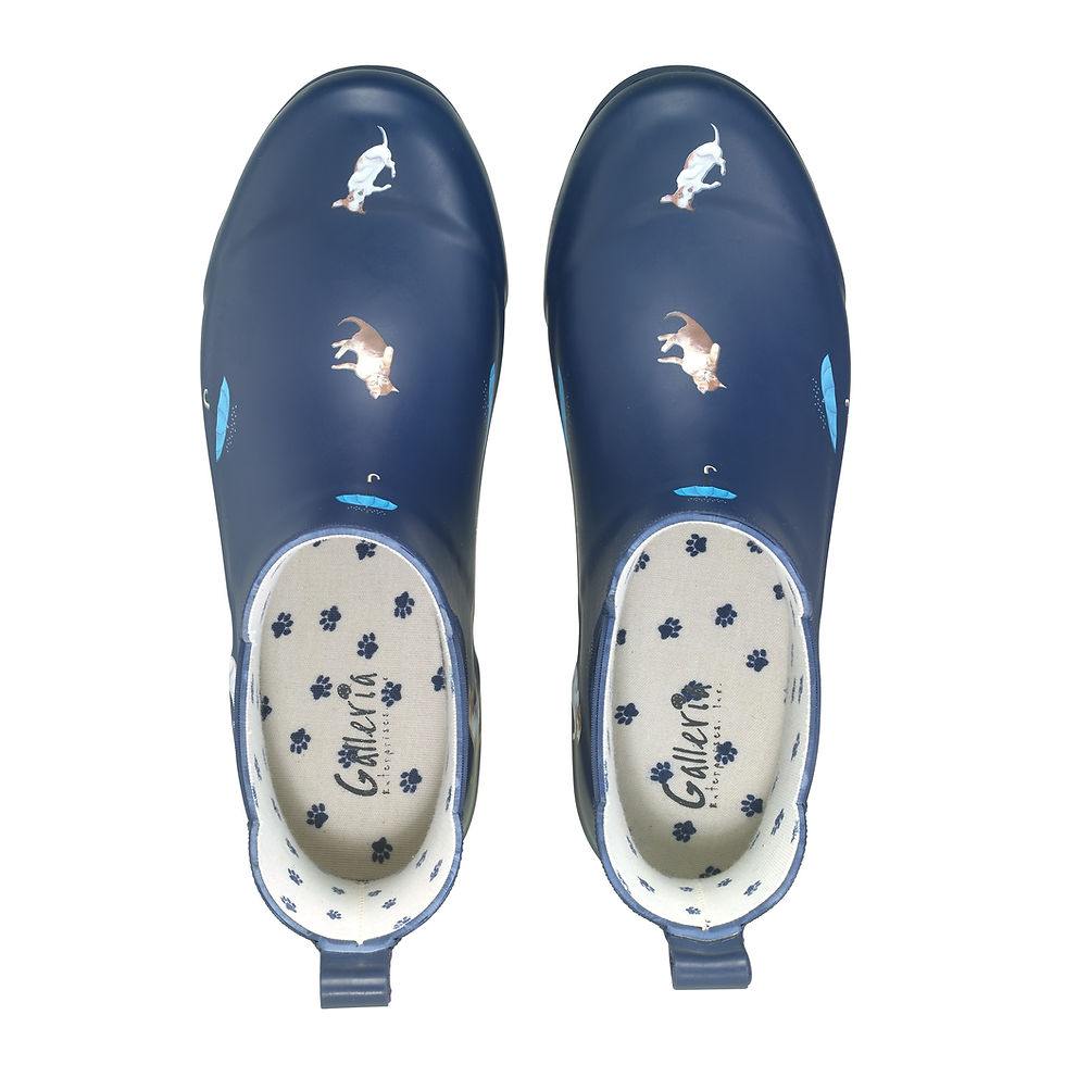 Thumbnail: Navy-Cats & Dogs Chelsea Boot