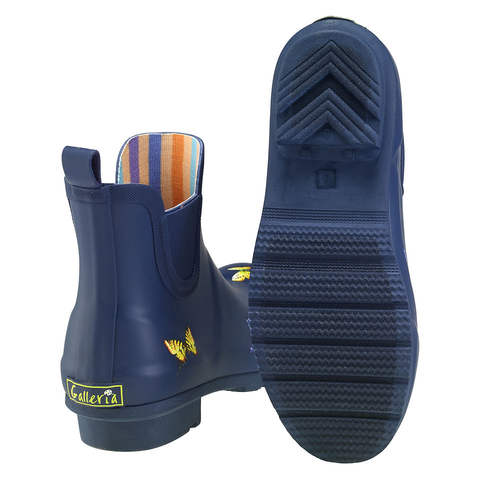 Thumbnail: Navy-Butterfly Chelsea Boot