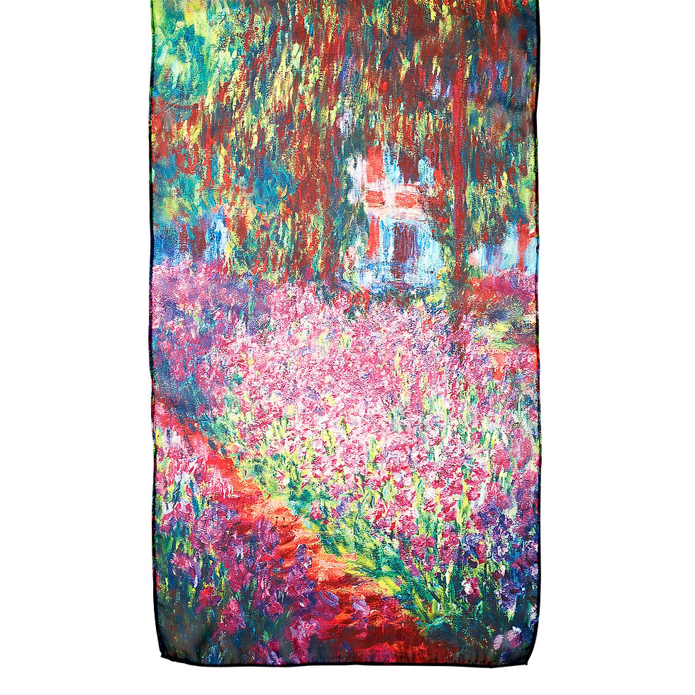 Thumbnail: Monet Garden Scarf