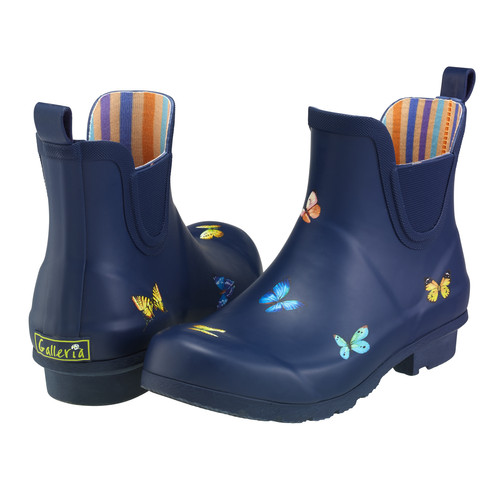 NavyButterfly Chelsea Boot galleriaenterprises
