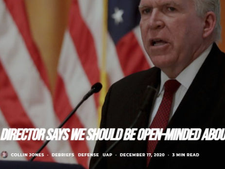 Un ancien Directeur de la CIA : "nous devrions rester ouverts d’esprit à propos des ovnis"