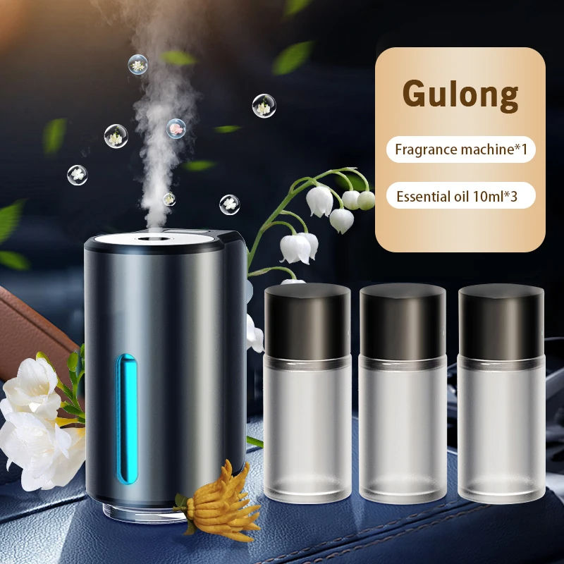 Miniatura: Car Electric Air Diffuser Aroma Car Air Vent Humidifier Mist Aromatherapy Car Ai