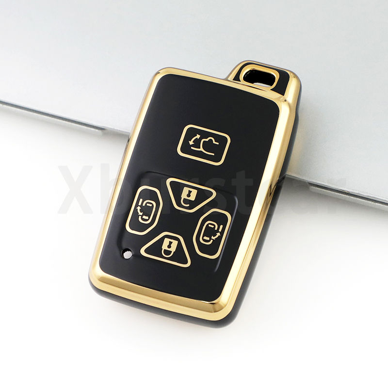 Miniatura: 4/5 Buttons Smart Remote Shell Fob Protector Cover For Toyota Alphard Vellfire P