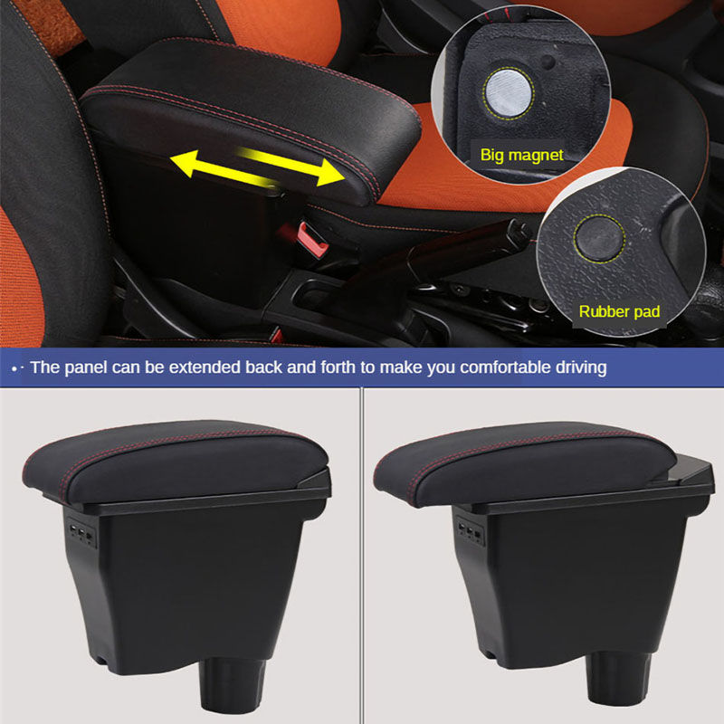 Miniatura: For Smart Fortwo Armrest for Mercedes New Smart 453 Fortwo Forfour Car Armrest b