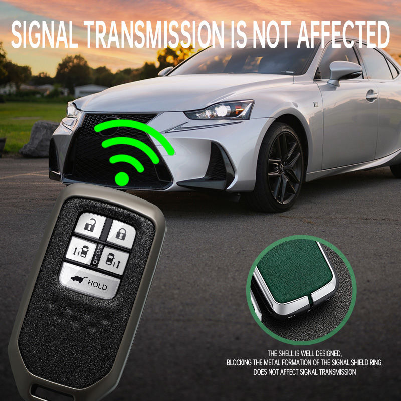 Miniatura: Zinc Alloy Cover Remote Key Case For Honda 2017 2018 19CRV Pilot Accord Civic Ja