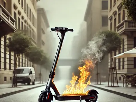 Risker och Säkerhetsrekommendationer vid Laddning av Elcyklar och Elsparkcyklar