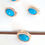 Thumbnail: Earrings Aqua marine 9karats gold