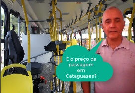 As passagens de ônibus serão reajustadas em Cataguases. Como se faz esse cálculo?