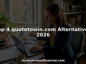 Woman researching and comparing insurance alternatives