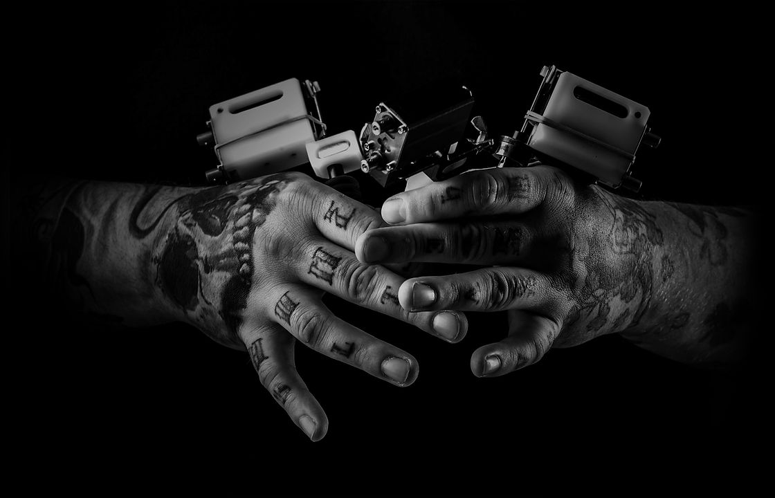 Tattoo Artist - BW