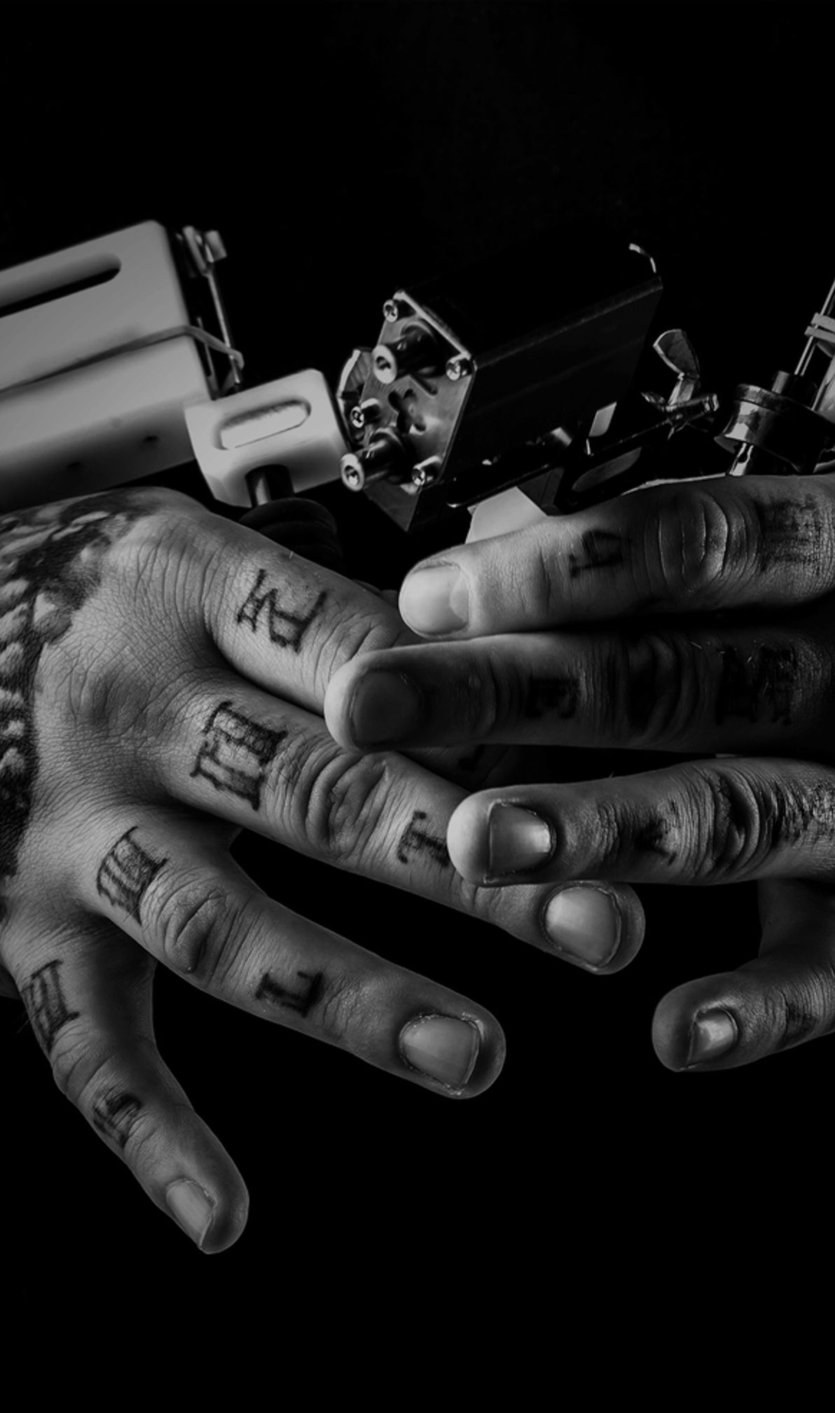 Tattoo Artist - BW