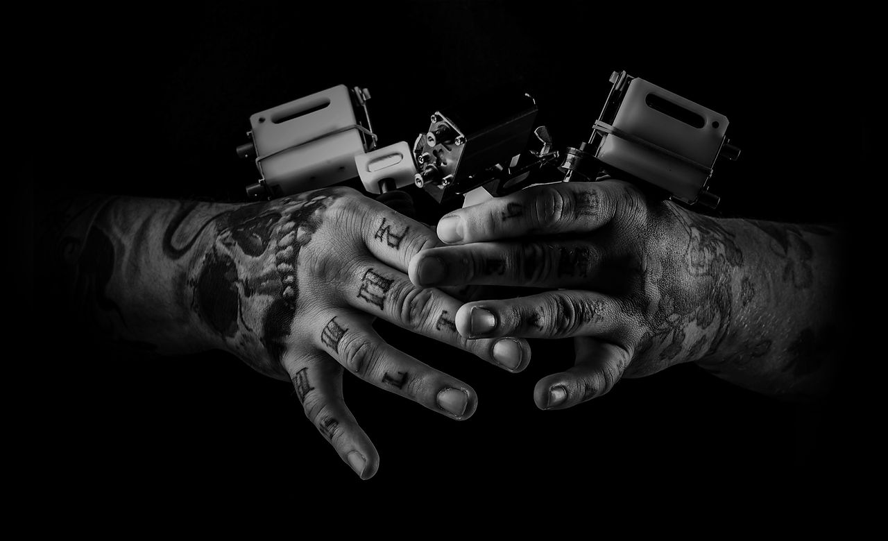 Tattoo Artist - BW