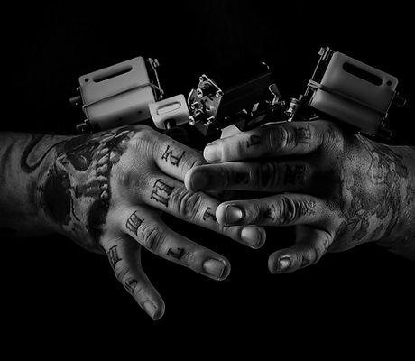 Tattoo Artist - BW