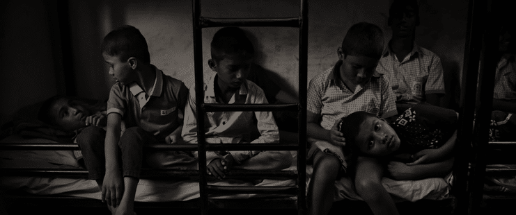 Kids in Black & White 