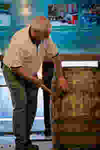 Master Cooper at work