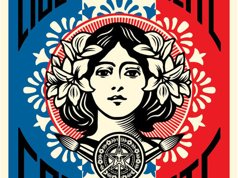 28/05/2022- ATELIER SHEPARD FAIREY - AFFICHES ENGAGÉES, BOMBES ET POCHOIRS OBEY