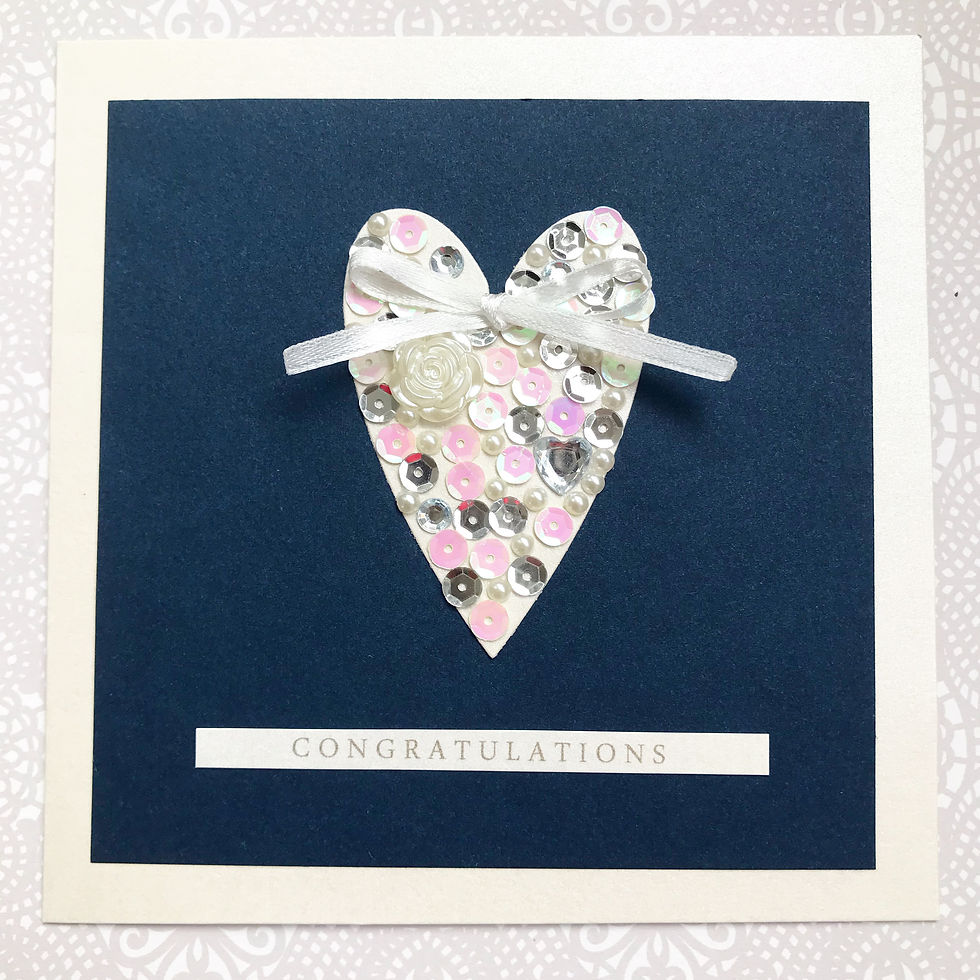 'Bling Bling' Congratulations Card