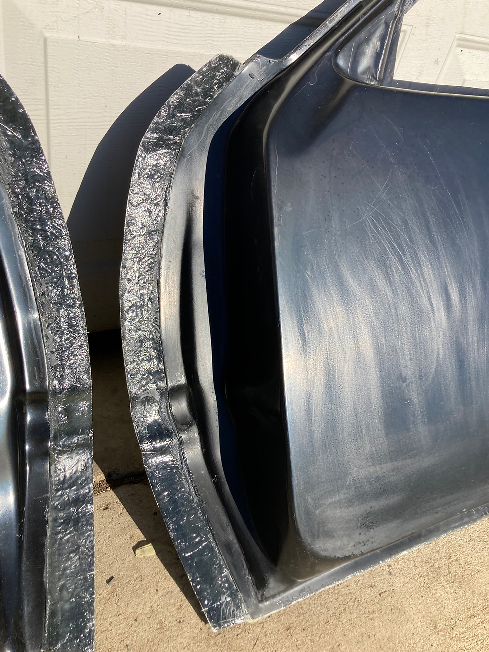 Thumbnail: Foxbody fiberglass doors with outer door handle 