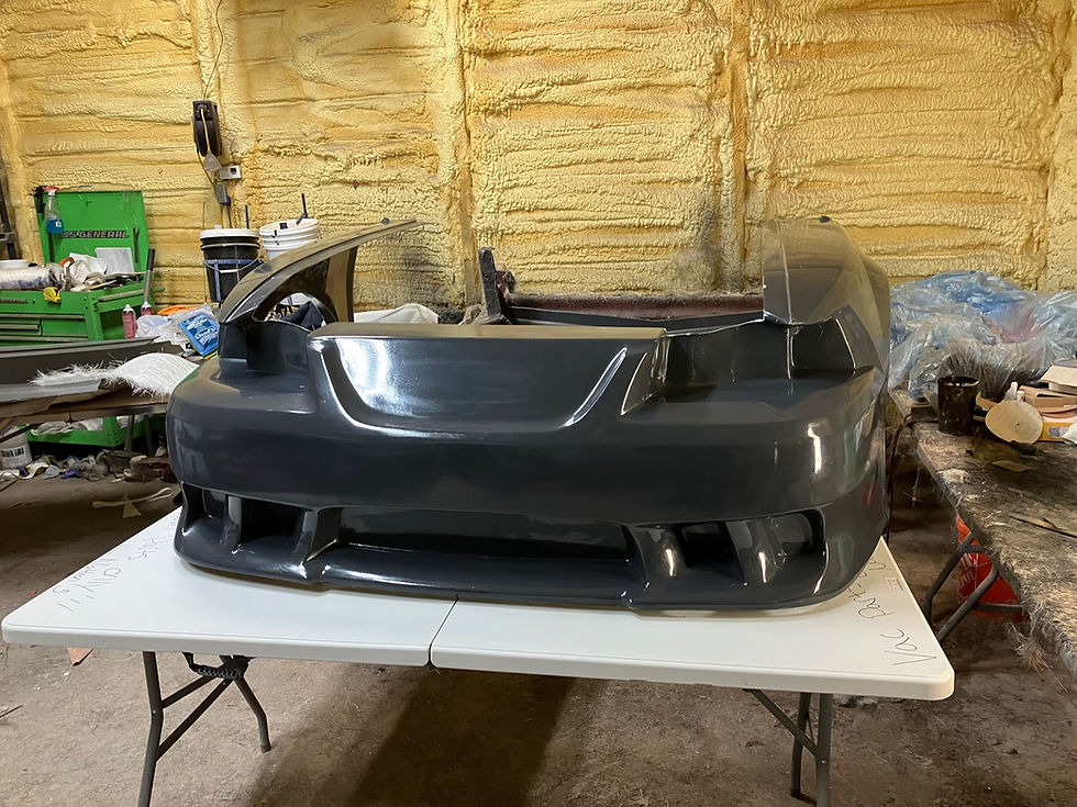 Thumbnail: 1999-2004 mustang saleen inspired front clip 