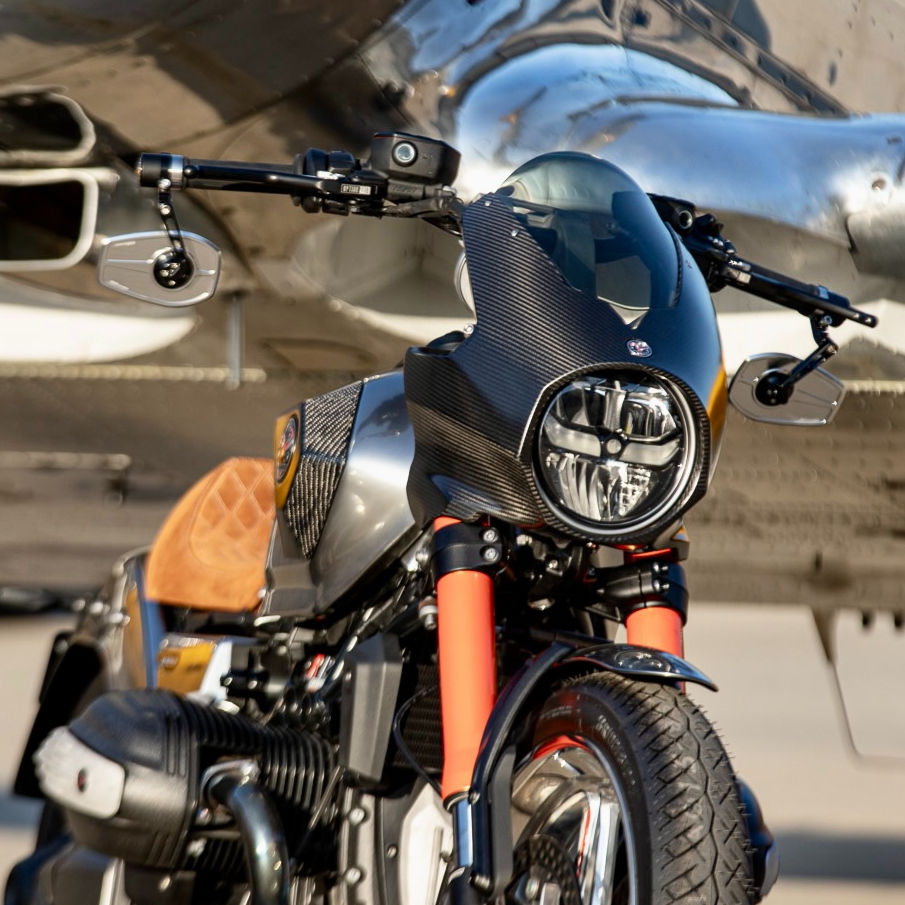 縮圖：BMW R12 & R12 nineT Carbon Fiber Headlight Cowl