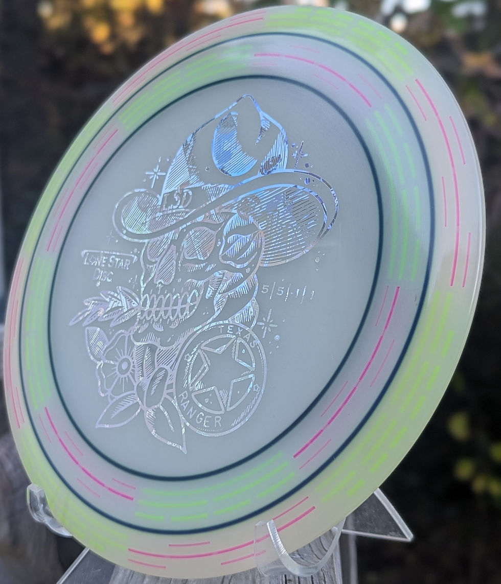 Thumbnail: Lone Star Discs Glow Texas Ranger