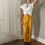 Thumbnail: Ochre Linen Pant