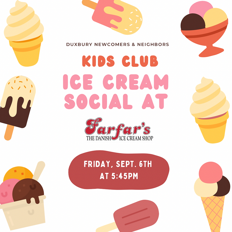KidsClub Ice Cream Social at Farfars