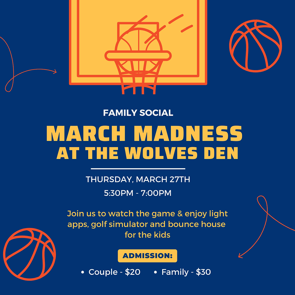 March Madness at the Wolves Den