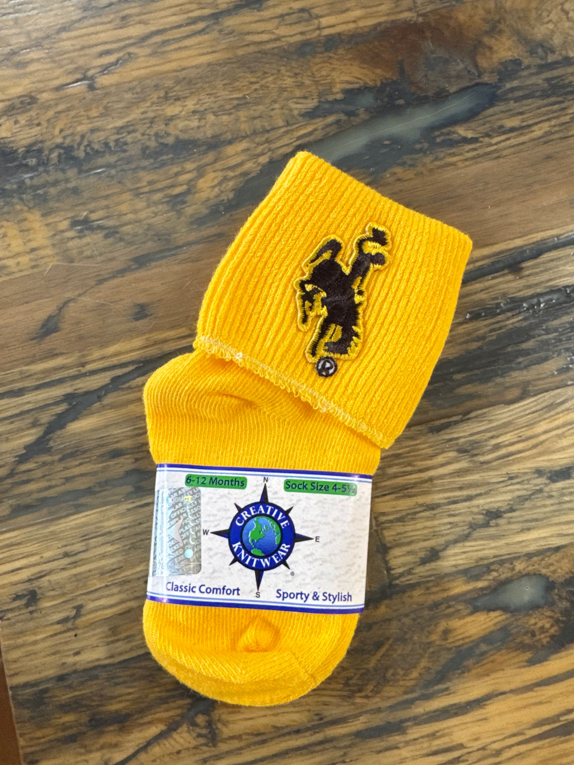 Creative knitwear infant Gold BH socks 