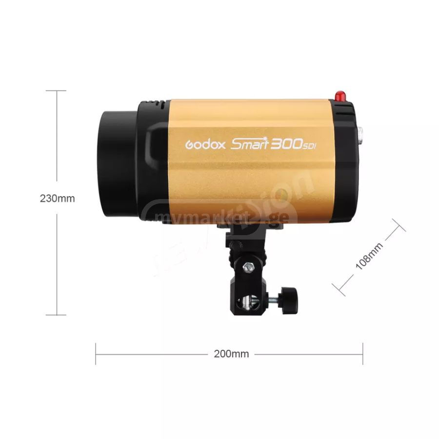 Thumbnail: GODOX 300W 300SDI Pro Photography flash / იმპულსური ფოტო გან