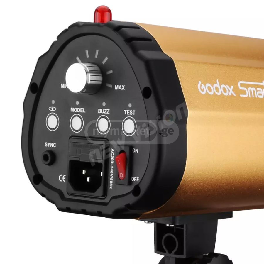 Thumbnail: GODOX 300W 300SDI Pro Photography flash / იმპულსური ფოტო გან