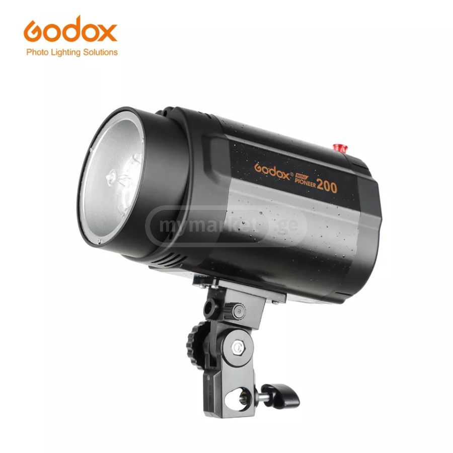 Thumbnail: Godox 200W Moonlight Photography flash light / იმპულსური გან