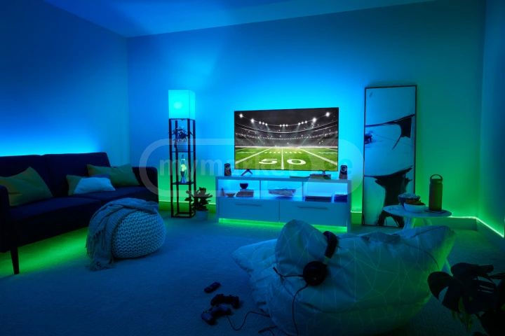 Thumbnail: studio RGB light background / ლედ პანელი დიმერით RGB